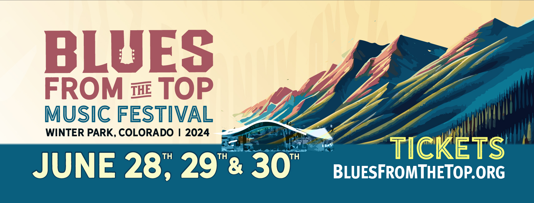 Blues From The Top Music Festival Winter Park Colorado 2024